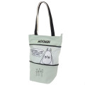 Japan Moomin Mini 2-way Tote Bag - Moomintroll : Grump Mint - 1