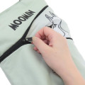 Japan Moomin Mini 2-way Tote Bag - Moomintroll : Grump Mint - 3