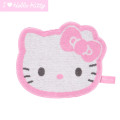 Japan Sanrio Original Petit Towel - Hello Kitty : I Love Hello Kitty Pink - 1