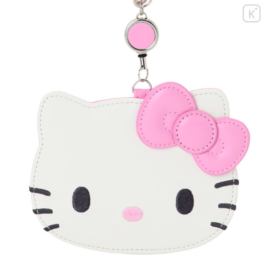 Japan Sanrio Original Pass Case - Hello Kitty : I Love Hello Kitty Pink - 2