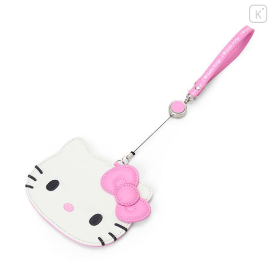 Japan Sanrio Original Pass Case - Hello Kitty : I Love Hello Kitty Pink - 4