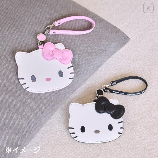 Japan Sanrio Original Pass Case - Hello Kitty : I Love Hello Kitty Pink - 5