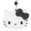 Japan Sanrio Original Pass Case - Hello Kitty : I Love Hello Kitty Black - 2