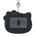 Japan Sanrio Original Pass Case - Hello Kitty : I Love Hello Kitty Black - 3
