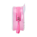Japan Sanrio Original Clear Pouch - Hello Kitty : I Love Hello Kitty Pink - 3