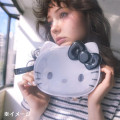 Japan Sanrio Original Clear Pouch - Hello Kitty : I Love Hello Kitty Pink - 5
