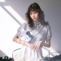 Japan Sanrio Original Clear Pouch - Hello Kitty : I Love Hello Kitty Pink - 6