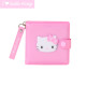 Japan Sanrio Original Vinyl Wallet - Hello Kitty : I Love Hello Kitty Pink