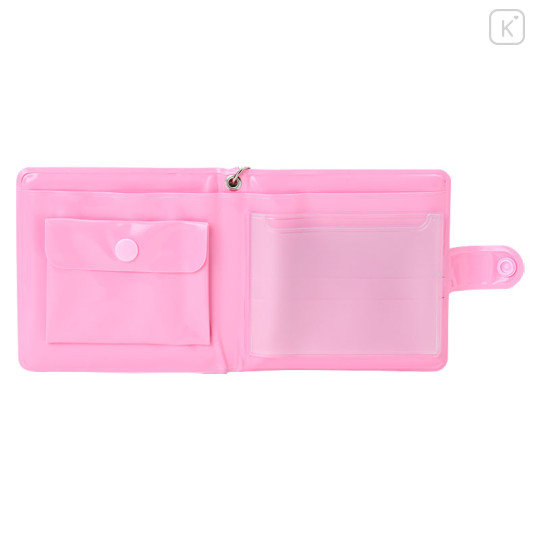 Japan Sanrio Original Vinyl Wallet - Hello Kitty : I Love Hello Kitty Pink - 2