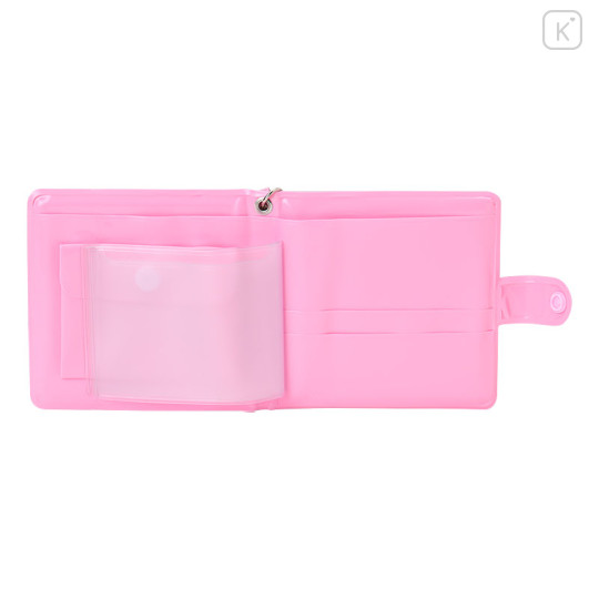 Japan Sanrio Original Vinyl Wallet - Hello Kitty : I Love Hello Kitty Pink - 3