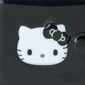 Japan Sanrio Original Vinyl Wallet - Hello Kitty : I Love Hello Kitty Black - 4