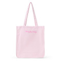 Japan Sanrio Original Tote Bag - Hello Kitty : I Love Hello Kitty Pink - 2