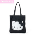 Japan Sanrio Original Tote Bag - Hello Kitty : I Love Hello Kitty Black - 1