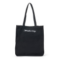 Japan Sanrio Original Tote Bag - Hello Kitty : I Love Hello Kitty Black - 2