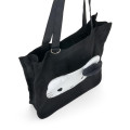 Japan Sanrio Original Tote Bag - Hello Kitty : I Love Hello Kitty Black - 4