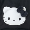 Japan Sanrio Original Tote Bag - Hello Kitty : I Love Hello Kitty Black - 5