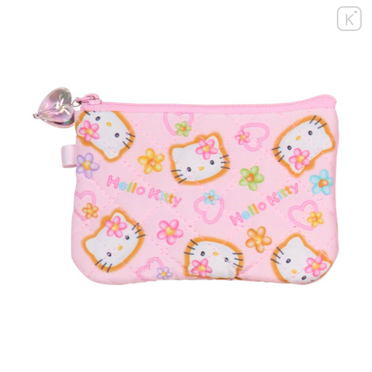 Japan Sanrio Original Secret Mini Flat Pouch - Hello Kitty : Everyone Quilt Blind Box - 2