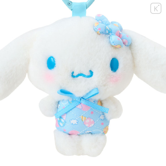 Japan Sanrio Original Mascot Holder - Cinnamoroll : Everyone Quilt - 3