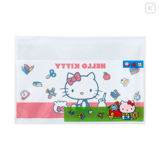 Japan Sanrio Clear Pass Case Card Sleeve Set - Hello Kitty : 2025 - 2