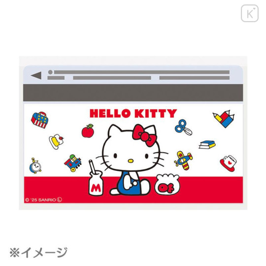 Japan Sanrio Clear Pass Case Card Sleeve Set - Hello Kitty : 2025 - 5