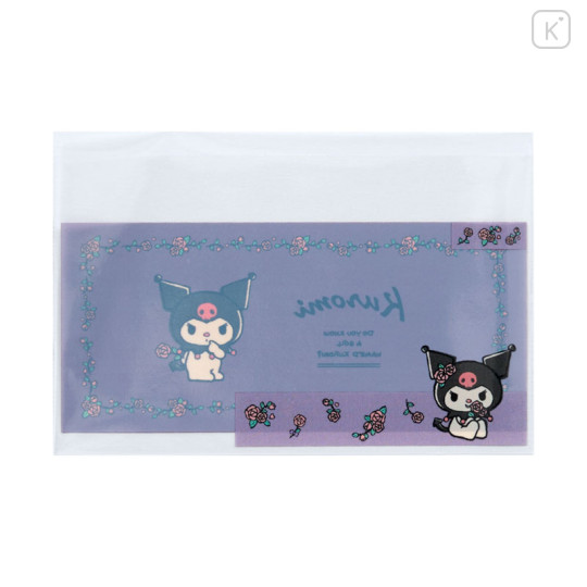 Japan Sanrio Clear Pass Case Card Sleeve Set - Kuromi : 2025 - 2