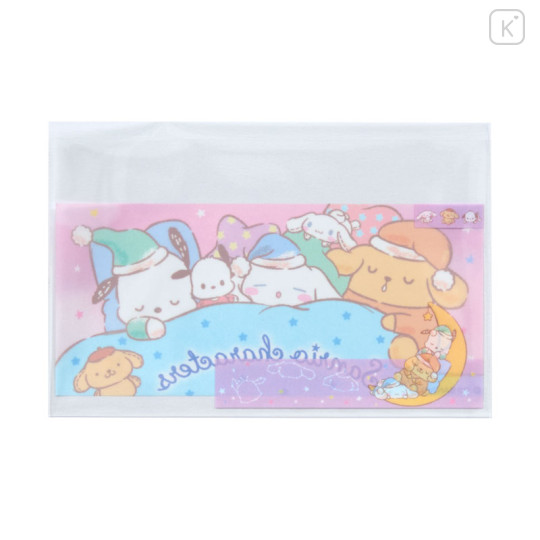 Japan Sanrio Clear Pass Case Card Sleeve Set - Cinnamoroll & Pochacco & Pompompurin : 2025 - 2