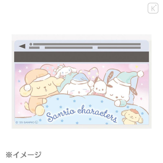 Japan Sanrio Clear Pass Case Card Sleeve Set - Cinnamoroll & Pochacco & Pompompurin : 2025 - 5