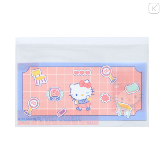 Japan Sanrio Clear Pass Case Card Sleeve Set - Hello Kitty : Face - 3