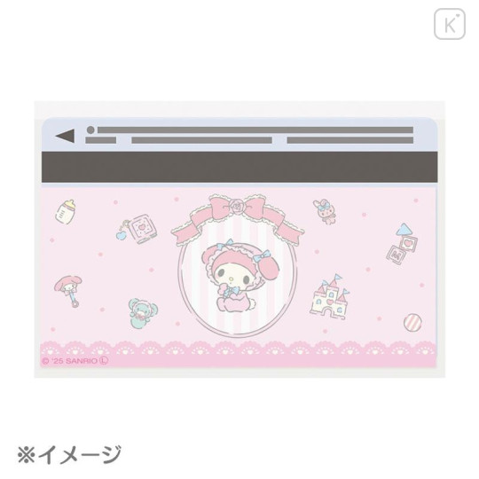 Japan Sanrio Clear Pass Case Card Sleeve Set - My Melody : Face - 5