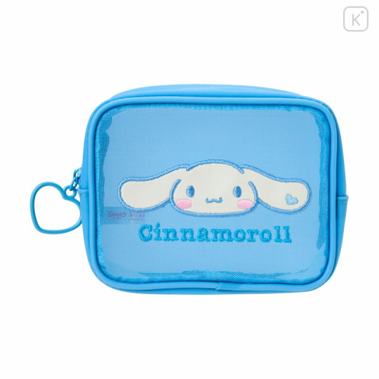Japan Sanrio Original Mini Pouch - Cinnamoroll : Heart - 1