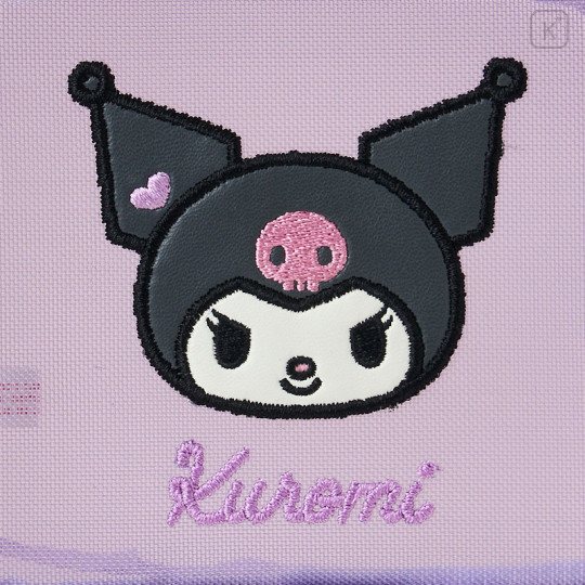 Japan Sanrio Original Mini Pouch - Kuromi : Heart - 3