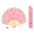 Japan Sanrio Original Bamboo Fan with Case - My Melody - 1