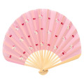 Japan Sanrio Original Bamboo Fan with Case - My Melody - 2