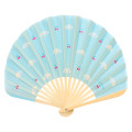 Japan Sanrio Original Bamboo Fan with Case - Cinnamoroll - 2
