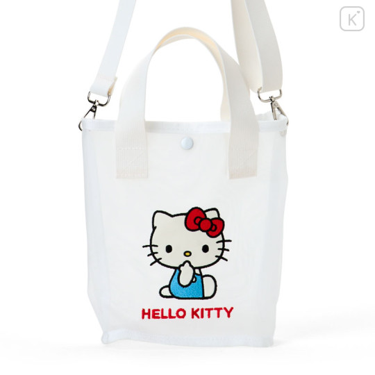 Japan Sanrio Original 2way Tote Bag - Hello Kitty - 2