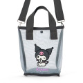 Japan Sanrio Original 2way Tote Bag - Kuromi - 2