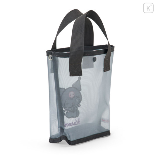 Japan Sanrio Original 2way Tote Bag - Kuromi - 3