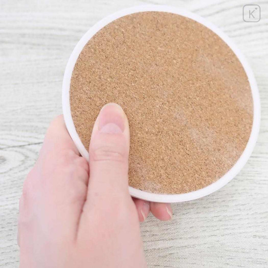 Japan Sanrio Water Absorbing Coaster - Hangyodon : 40th Anniversary - 2