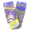 Japan Sanrio Socks - Kuromi : Surprised - 1