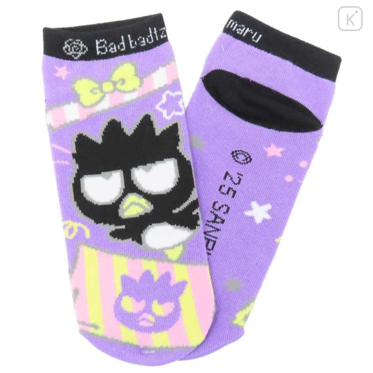 Japan Sanrio Socks - Bad Badtz-maru : Surprised - 1