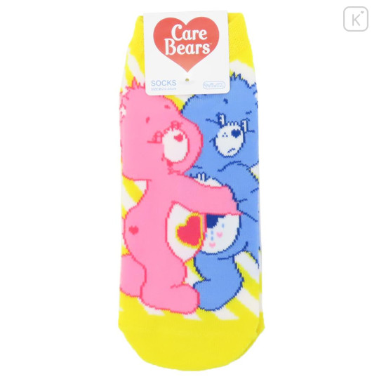 Japan Care Bears Socks - Hug Yellow - 1