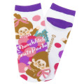 Japan Monchhichi Socks - Grape Purple - 1