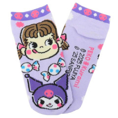 Japan Sanrio × Peko Chan Socks - Kuromi : Candy
