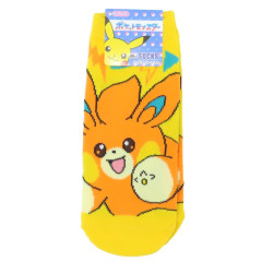 Japan Pokemon Socks - Pawmi : Happy Orange Yellow