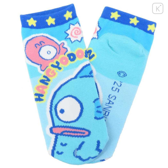Japan Sanrio Socks - Hangyodon : Chubby Face - 1
