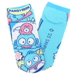 Japan Sanrio Socks - Hangyodon : Happy Comic Blue