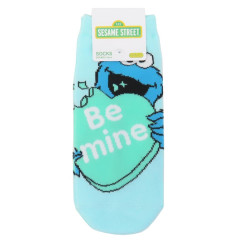 Japan Sesame Street Socks - Cookie Monster : Be Mine