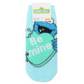 Japan Sesame Street Socks - Cookie Monster : Be Mine - 1