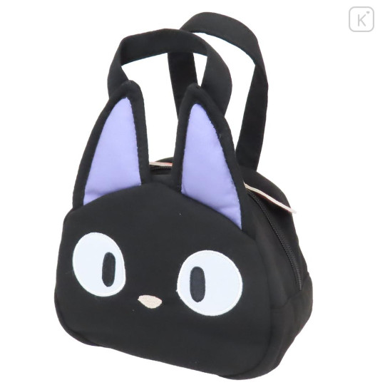 Japan Ghibli Plush Die-Cut Mascot Handbag - Kiki's Delivery Service Jiji Cat - 1