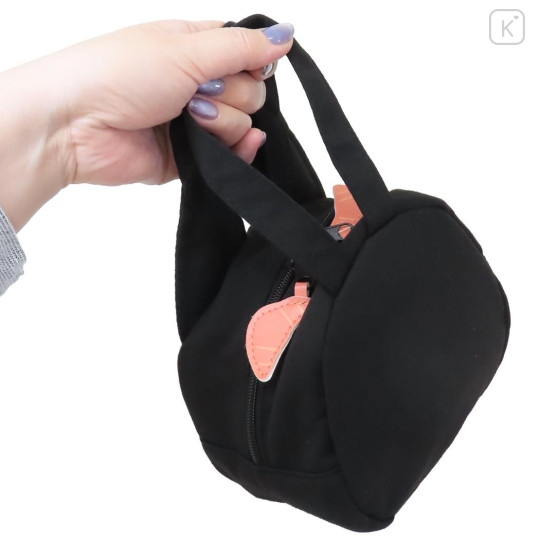 Japan Ghibli Plush Die-Cut Mascot Handbag - Kiki's Delivery Service Jiji Cat - 2